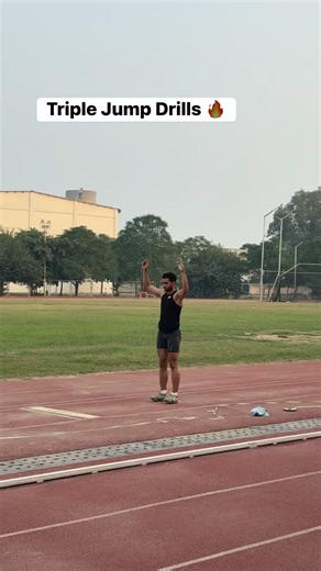 7.6K views · 33 reactions | Training Behind Every Perfect Jump  Triple Jump Drills  #TripleJump #TrackAndField #TrainingDrills #AthleticsIndia #UpcomingTrackStar #TrackPain #FieldEvents #SportsIndia #IndianAthletes #AthleteLife #SportsMotivation #Champion #JumpTraining #TrackStar #SportsShorts #TechniqueSession #RisingStar #HardWork #Focus #IndiaPride | Ajay Rathee | Facebook