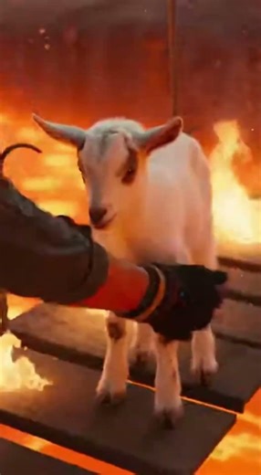 Jumping Over Flowing Lava 🔥 #volcano #rescue #intense