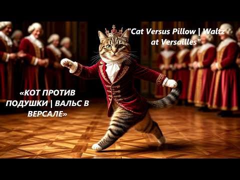 "Cat Minuet at the Court of Marie Antoinette" (music by Strauss) #ai #aicat #minuetcat #strauss