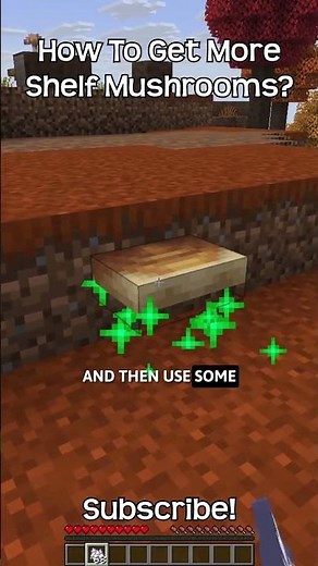 How To Get More Shelf Mushrooms In Minecraft?!