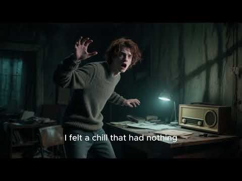 A Lone Man Picks Up Alien Signals On A Vintage Radio