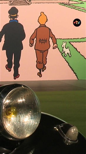 Le reporter belge est la star d'une exposition au Musée national de l'automobile de Mulhouse (Haut-Rhin). Une plongée dans l'univers du personnage d'Hergé à travers son rapport aux voitures 😍 | France 3 Alsace