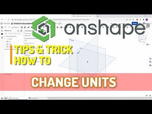 Onshape How To Change Units