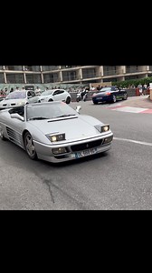 A nice Ferrari 348 Spider driving by in Monaco | NYCarspotter