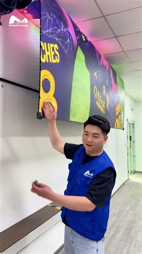 Save More Space, Create More Possibilities#MileStrong #leddisplayscreen #leddisplaymanufacturer