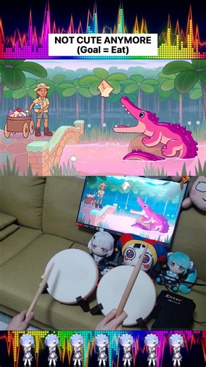 NOT CUTE ANYMORE (Sweet Tooth) - Bits & Bops with Drums 🥁