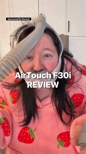 #AD | If you’re looking to upgrade your current mask @resmed has you covered, literally. I recently made the switch to the AirTouch F30i Comfort* and I am ✨obsessed✨. Please remember that your sleep therapy is so important, and you owe it to yourself to stick to it! What masks are you currently using? #resmed #sleepapnea *** This mask contains magnets that may interfere with certain implants or medical devices. Please refer to the User Guide for complete labeling information, including magnet co