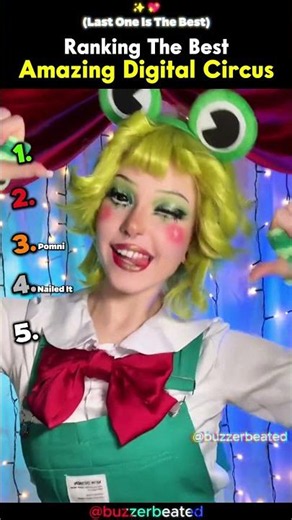 Ranking The Best Amazing Digital Circus Cosplays
