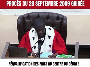 6.5K views · 220 reactions | La requalification des faits au cœur du débat ! #Procès | Procès 28 septembre guinée | Facebook