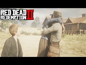 Red Dead Redemption 2 John Marston Reunited with Abigail & Jack