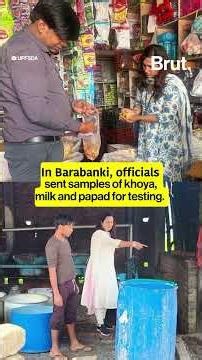 Amid the festive season, food checks in UP might make you double-check what you consume and gift…