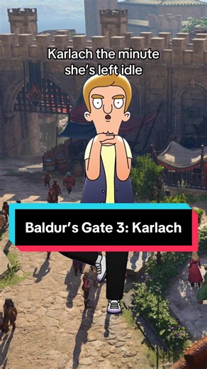 She’s an icon and we love her! #karlach #CapCut #baldursgate3 #bg3 #videogames