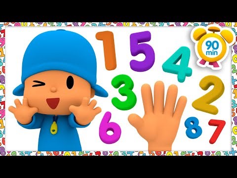 🔢 POCOYO in ENGLISH - Count and sing the numbers [91 min] Episodes | VIDEOS and CARTOONS for KIDS