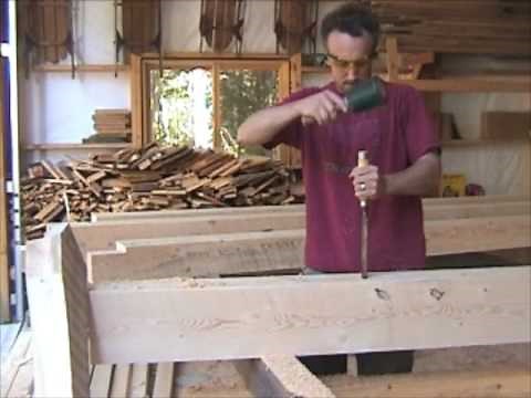 How to Cut a Timber Frame Mortice