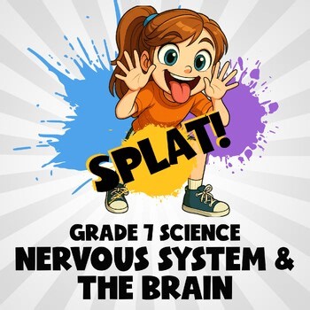 Nervous System & the Brain SPLAT! Science Game - No Prep Grade 7 Review