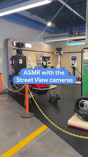 The satisfying sounds of Street View cameras ✨😌 #ASMR