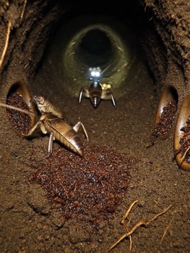 Exploring Mole Cricket Tunnels: A Micro Camera Perspective