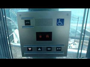 【ボタン配置がレア】アクアマリンふくしまの展望台エレベーター