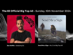 Send Me a Sign – No. 2 on Big Top 40, UK’s biggest chart show! A charity single by Sam Clegg