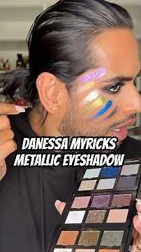 DANESSA MYRICKS LIGHTWORKS VII “METALLIC EYESHADOW” 😱✨ #danessamyricksbeauty #metalliceyeshadow