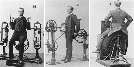 What the 'gym bros' of the 19th century used as workout equipment was wild