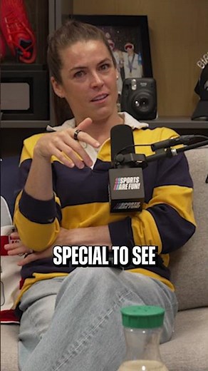 Kelley O'Hara gets emotional talking about Alex Morgan's career and family 🥺 #soccer #alexmorgan