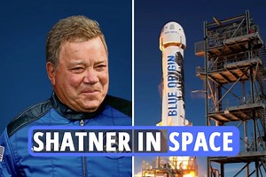 Live updates as Star Trek's William Shatner blasted into SPACE on Bezos rocket