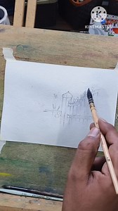 18K views · 125 reactions | Old Gate #landscape #watercolor #painting #nature #trees #watercolorlandscape #watercolorscenery #nature #drawing #sketching #reels #fbreelsvideo | Aftab Art Gallery | Facebook