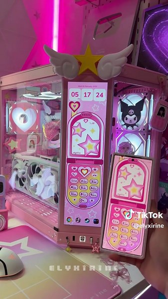 POV: you design your own wallpapers 💗⭐️ which one do you like best, Y2K flipphone, Nintendo DSi, Gameboy pocket, or Digital camera? My art acc: @elyxirineart ☆ iPad Air 5 case: @ZUGU *gfted ☆ Drawing app: Procreate ☆ PC case: HYTE Y70 TI *gfted by @Hyte #hytey70touchinfinite #pcsetup #cutegaming #galaxyzfold6 #y2kaesthetic #nintendodsi #flipphone #pinkaesthetic #pinksetup #digitalcamera