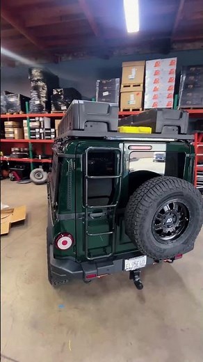 Leitner ACS Roof Rack on INEOS Grenadier