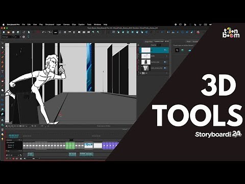 Storyboard Pro 24 - 3D Tools