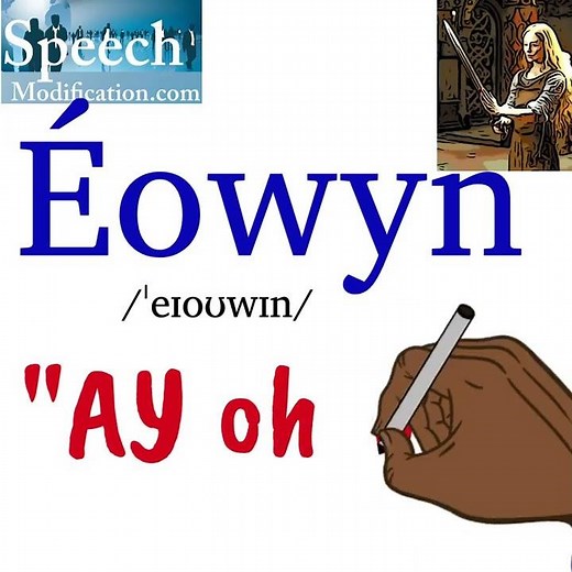 How to Pronounce Éowyn (Eowyn)