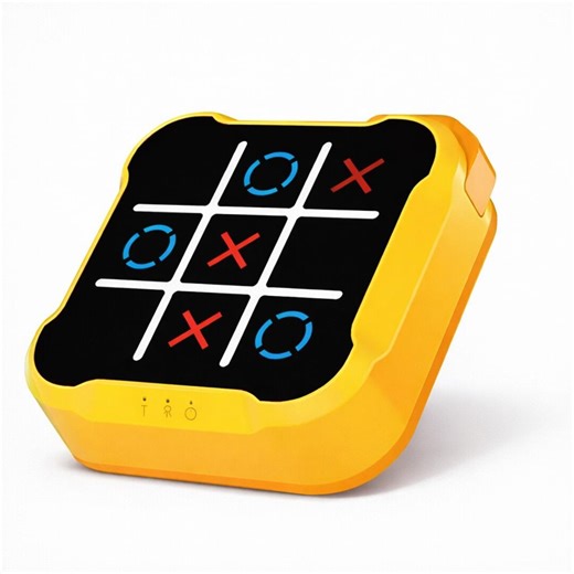 Electronic Tic-tac-toe Game | Smart Morpion Game | Educational Logic Toy for Kids & Family | Portable Yellow Console - Etsy