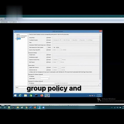 02 Create New User Account for Remote Access