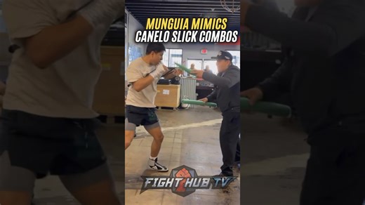 Jaime Munguia mimics Canelo Alvarez style for massive ring return