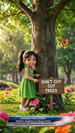 🌳 Trees Are Our Best Friends! 💚 Save Trees, Save Earth | Moral Story for Kids