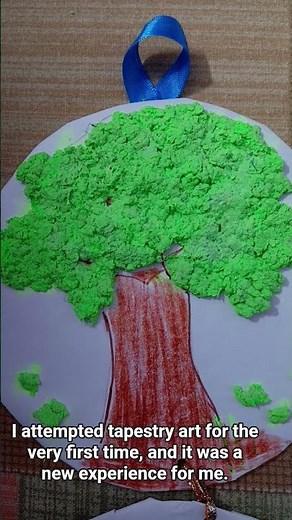 Tapestry art for the very first time.