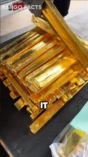 How Gold Bar are Made #gold #facts