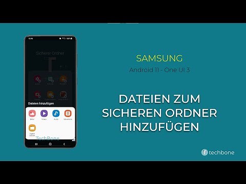 Dateien zum sicheren Ordner hinzufügen - Samsung [Android 11 - One UI 3]