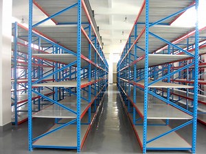 [Hot Item] Metal Steel Ladder Rack Mezzanine Floor Pallet Racking Longspan Shelving for Industrial Warehouse Storage