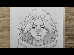 how to draw Mikey step by step [ Tokyo Revengers ]