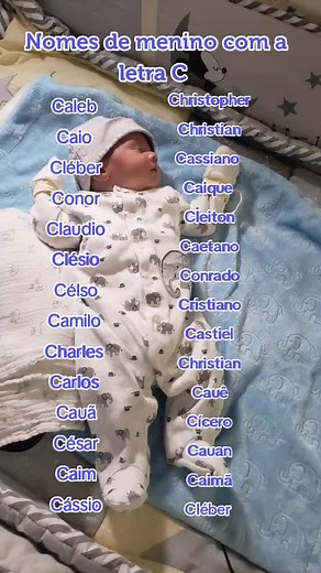Nomes de Menino com a Letra C: Listagem Completa