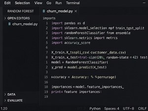 Customer Churn Prediction & Analysis Using Python | ML Model + Insights