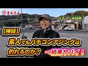 【バチコン攻略】良型アジが連発！ワーム選びと誘い方のコツ【つり具のまるきん釣り情報】