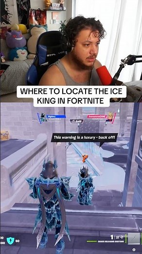 Where to locate the ice king in Fortnite Chapter 7 season 2