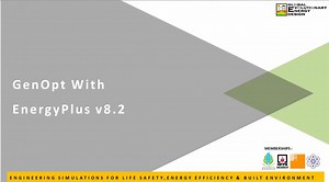 Solving Optimization Problems - EnergyPlus v8.2 with GenOpt v3.1