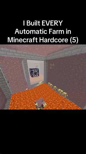 I Built EVERY Automatic Farm in Minecraft Hardcore