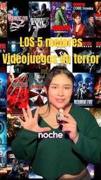 5 mejores videojuegos de terror! #juegosdeterror #videojuegosclásicos #videojuegos #gaming #terror