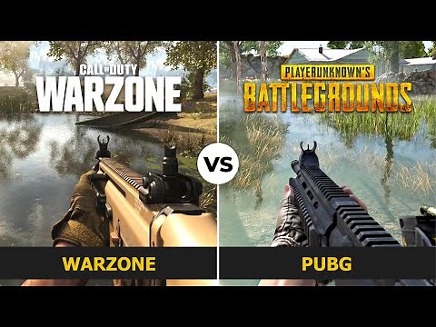 Call of Duty Warzone vs PUBG | Graphics & FPS Comparison | GTX 1070 | i7 4790K