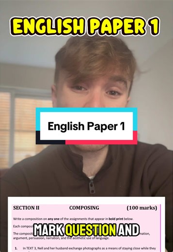 How to complete paper 1 for English Leaving Cert students starting their mocks next week! #teachersoftiktok #education #leavingcert #studytips #fyp